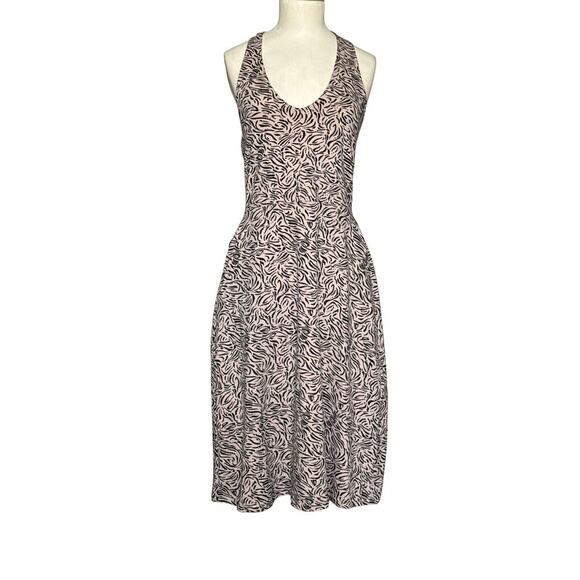 PACT Women’s Maya Halter Dress Size S Windswept Oat Cotton - Picture 1 of 11